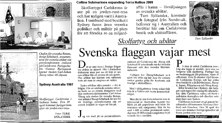 Swedish Newspaper 1987